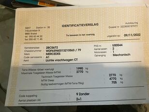 микроавтобус фургон Mercedes-Benz Vito 115 CDI-A