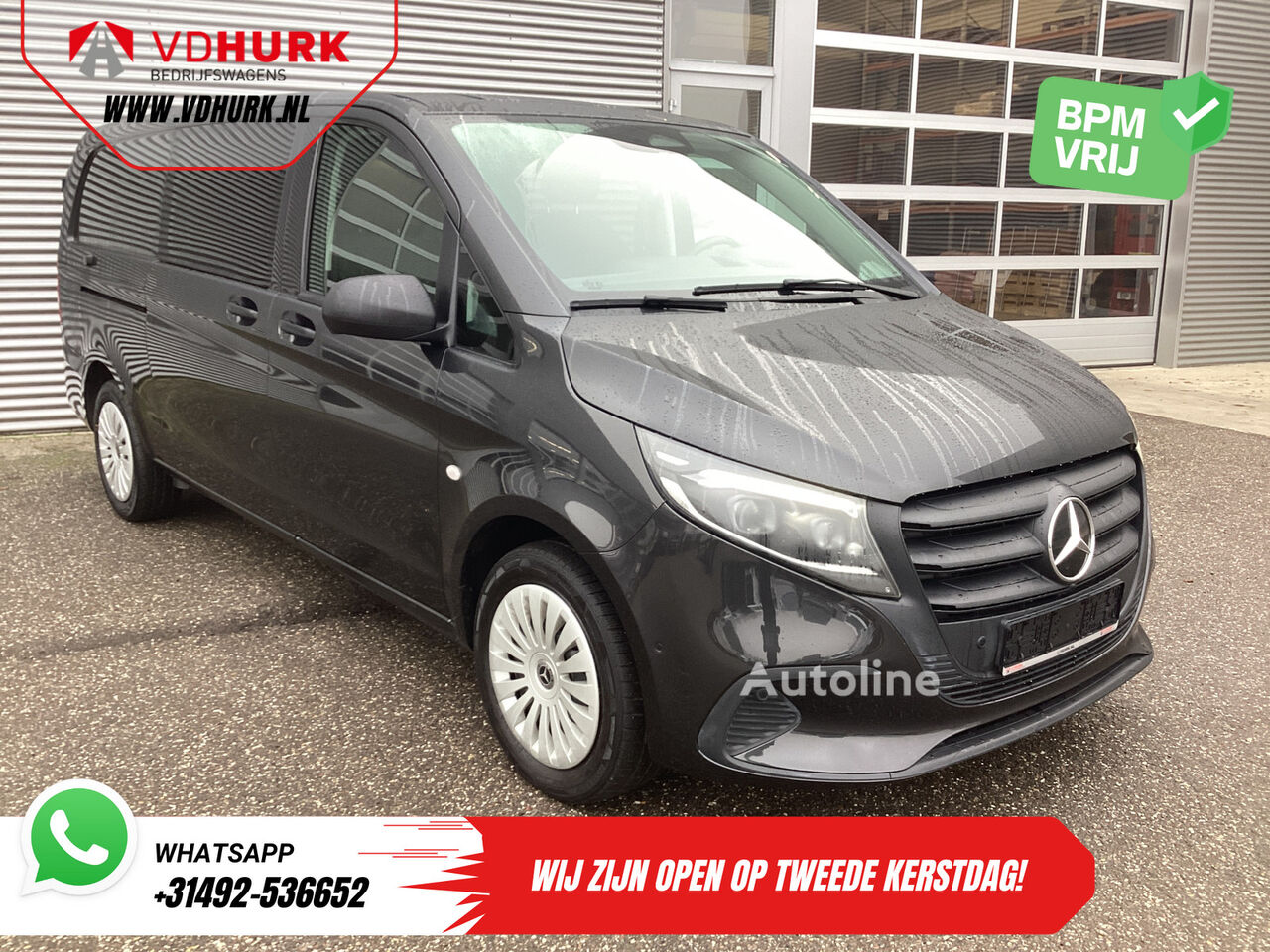 Mercedes-Benz Vito 116 CDI Aut. L3 DC Dubbel Cabine BPM VRIJ! 6 Pers./ 2xSchui minibus furgon - Autoline