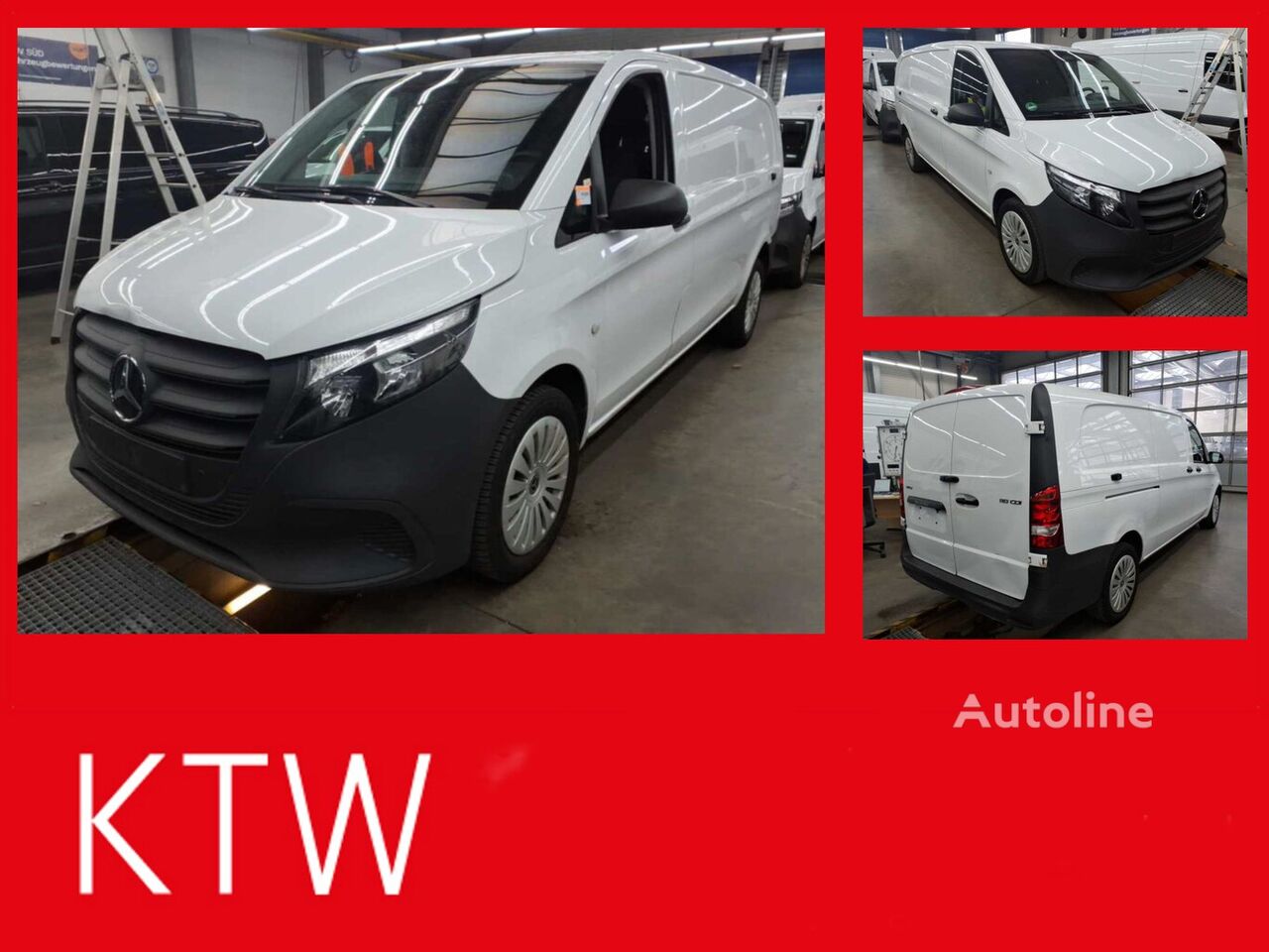 Furgão Mercedes-Benz Vito116CDI KA Extralang,Automatik,Klima,Kamera - Autoline