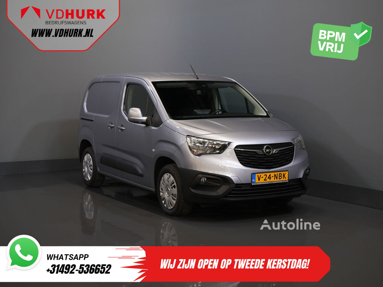 الميكروباصات شاحنة مقفلة Opel Combo 1.2 Turbo 130 pk Aut. BENZINE BPM VRIJ! Keyless/ Carplay/ - Autoline