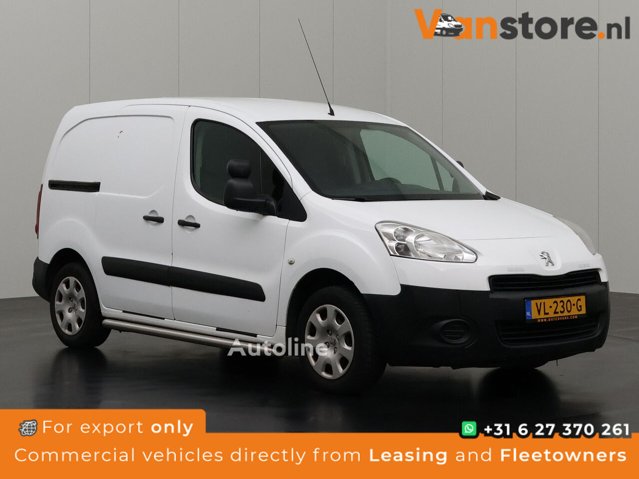 Mikroautobusas furgonas Peugeot Partner 1.6HDI L1 XR Profit + - Autoline