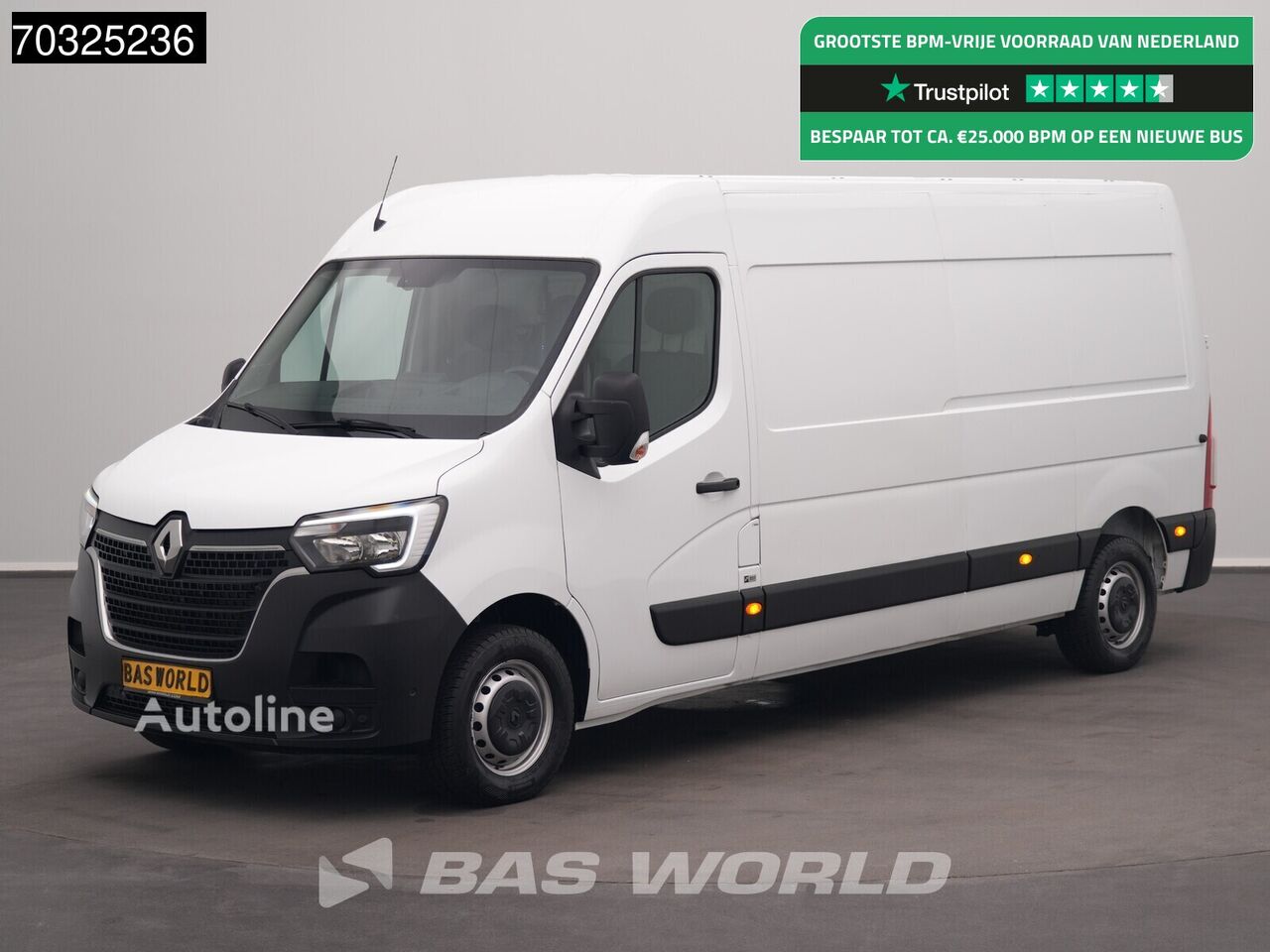 Renault Master 135PK L3H2 LED Airco Cruise Parkeersensoren v+a Euro6 L3 cargo van - Autoline