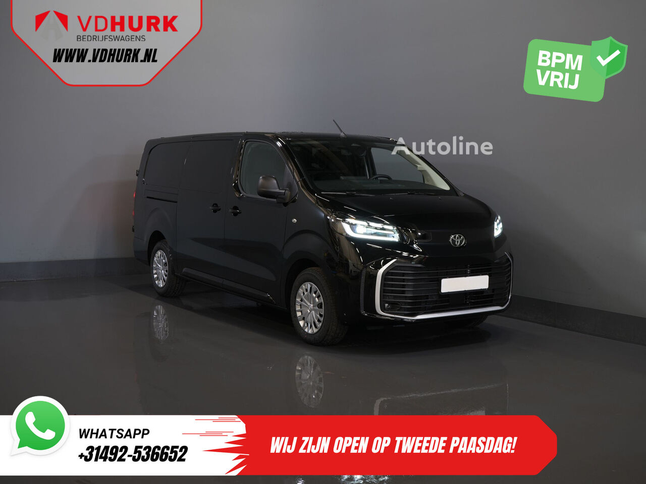Fourgon utilitaire Toyota PROACE Electric Worker 75 kWh L3 345 km WLTP LED/ Snellader/ Key - Autoline