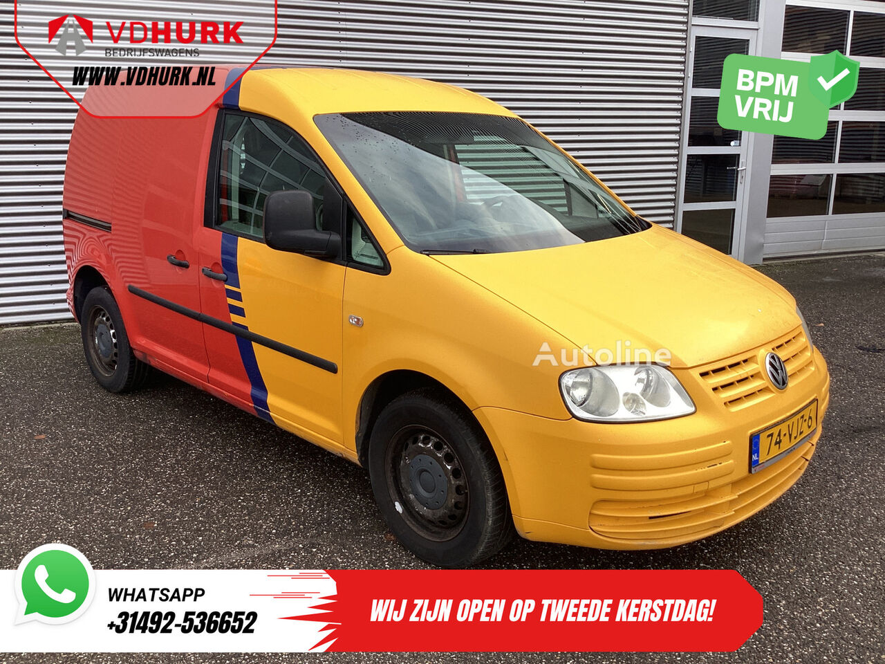 Volkswagen Caddy 2.0 SDI EXPORT ONLY DB-Riem V.V./ Airco/ Cruise cargo van - Autoline
