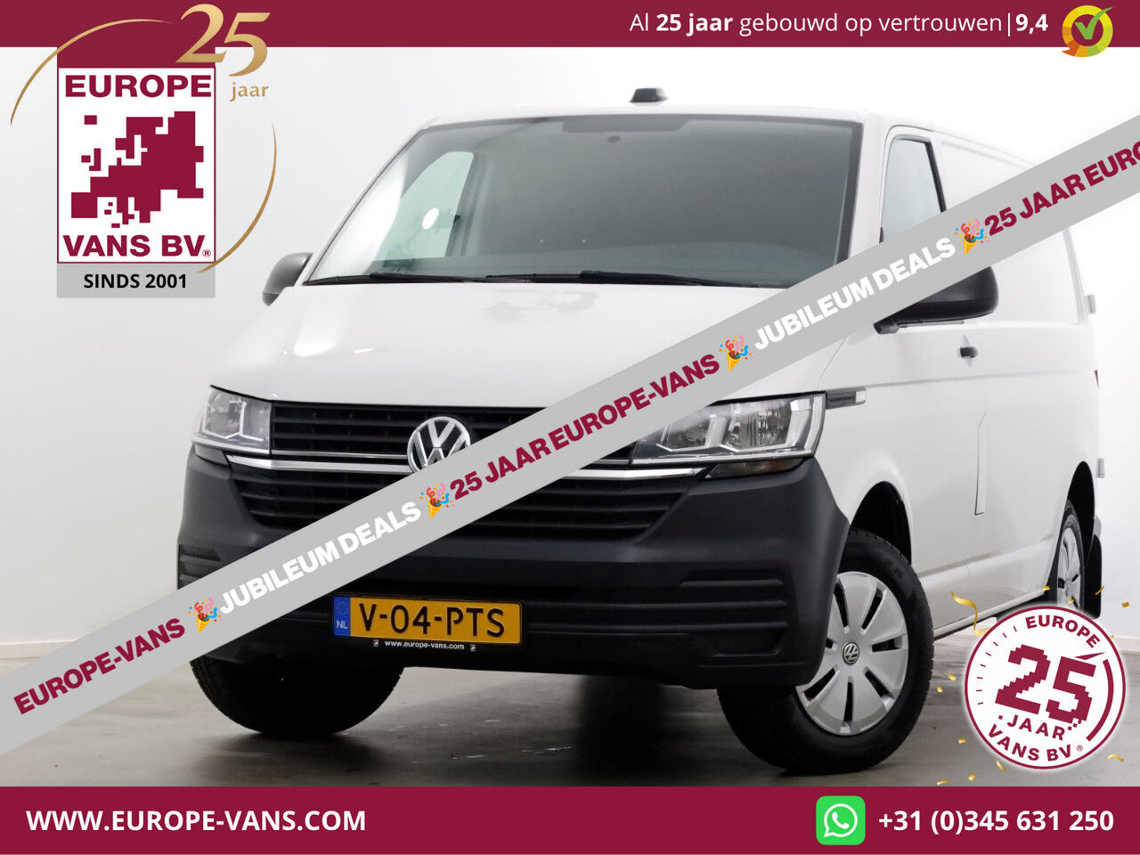 Volkswagen Transporter T6.1 2.0 TDI 150pk L1H1 Airco/CarPlay 03-2021 cargo van - Autoline