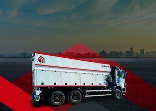 جديدة شاحنة الصهريج لنقل الإسمنت 3Kare Binding Agent Spreader / Cement Spreader