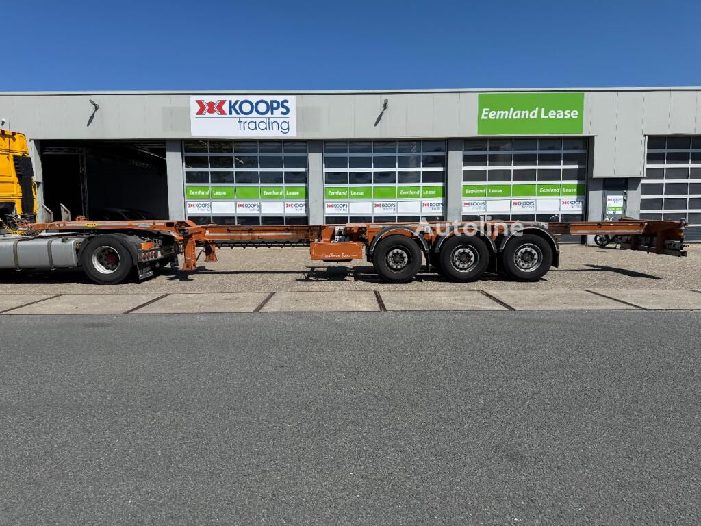 Návěs podvozek Broshuis MFCC container chassis Multi functioneel 2x 20 1x 30 1x 40 1x 45 na prodej | Autoline CZ Návěs podvozek Broshuis MFCC container chassis Multi functioneel 2x 20 1x 30 1x 40 1x 45 - Autoline