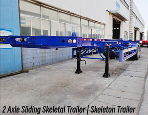 новый полуприцеп шасси CIMC 2 Axle Sliding Skeletal Trailer | Skeleton Trailer in Kenya