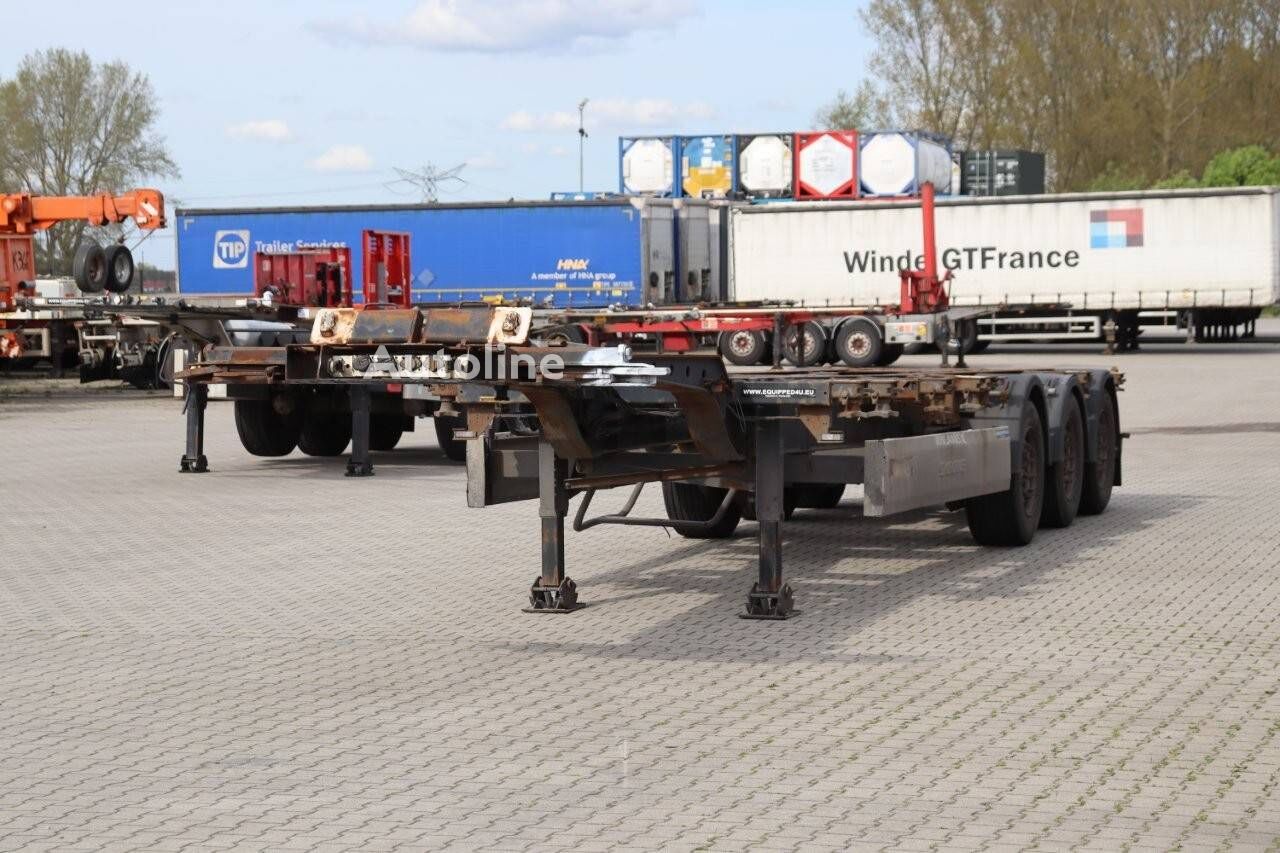 Semi-remorque châssis Krone 45FT HC-Chassis à vendre | Autoline CI Semi-remorque châssis Krone 45FT HC-Chassis - Autoline