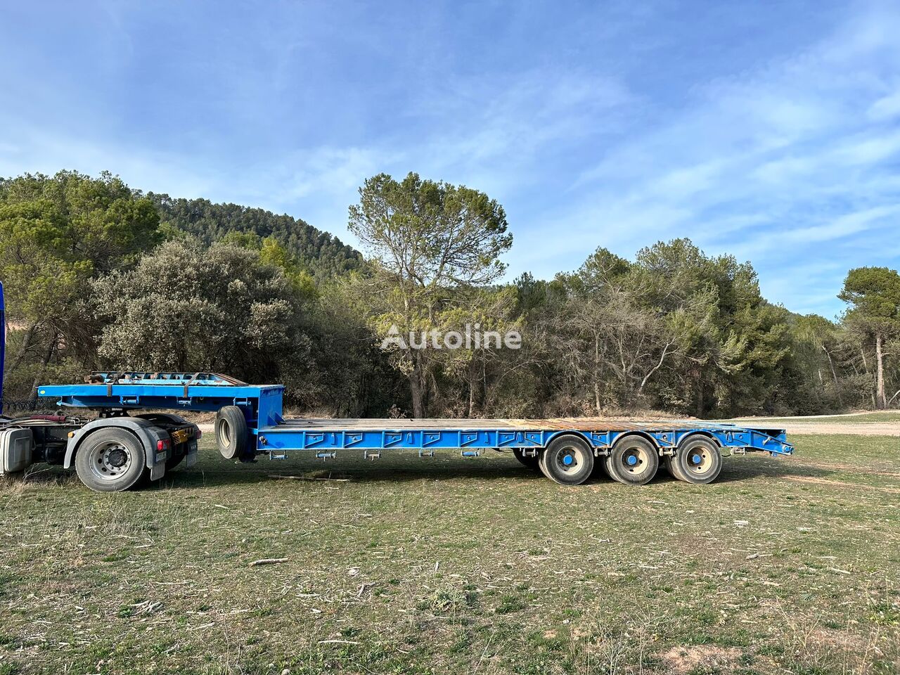 Leciñena SRG-3E chassis semi-trailer