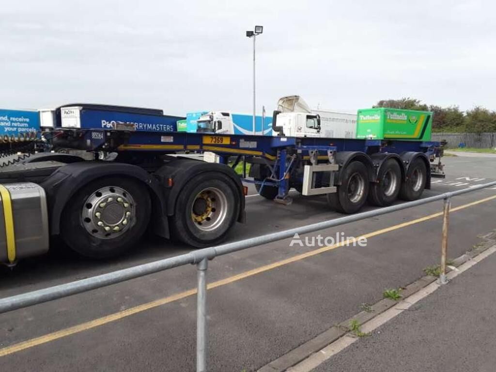Montracon Trailer Chassis Sliding Bogie 2x 20', 30', 40' and 45' chassis semi-trailer - Autoline