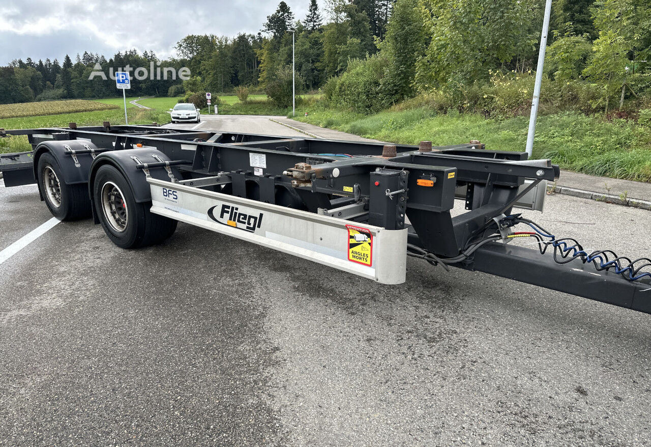 Fliegl 760 TWP 180 / Swiss-Vehicle chassis trailer - Autoline
