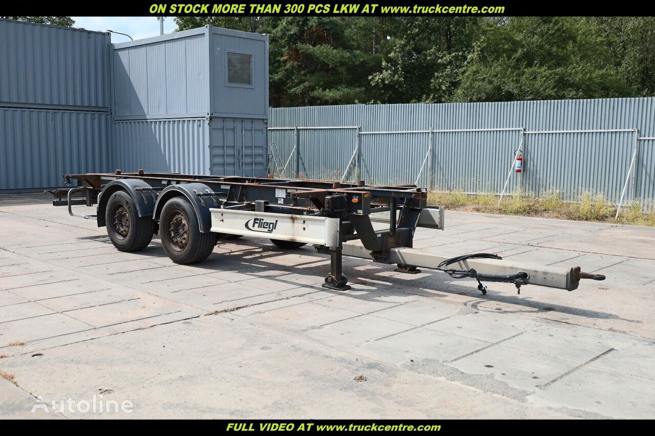 šasi priekaba Fliegl TWP 180, BDF, AXLES SAF, 18 TONS