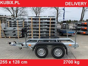 neuer Kubix Przyczepa pod AGREGAT 2,55×1,28 o DMC 2700 kg Fahrgestell Anhänger