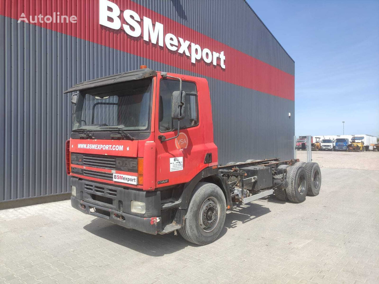 DAF 85.330 ATI chassis truck camión chasis