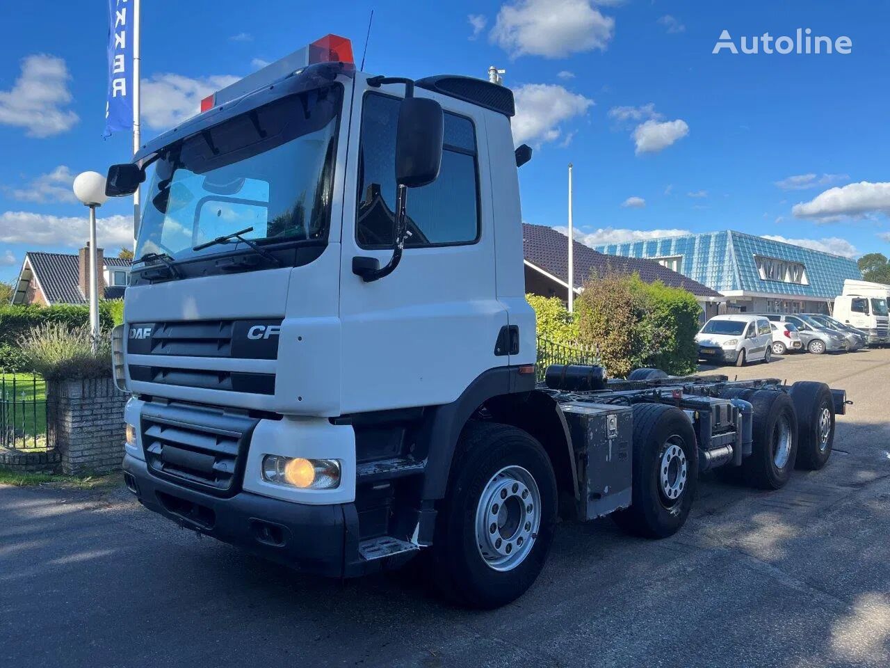 DAF 85.360 8X2 SINGLE CAB CHASSIS camión chasis