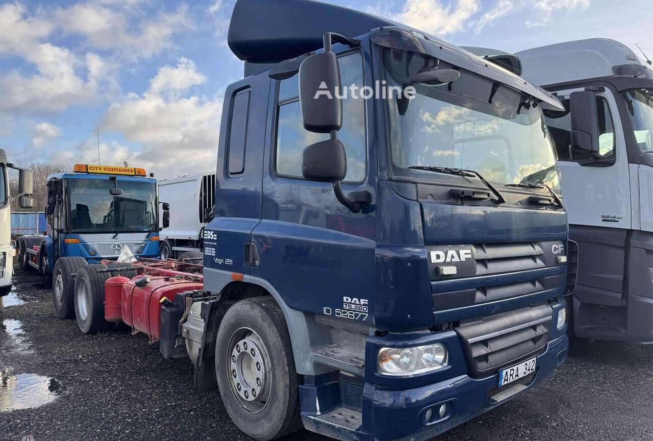 DAF CF 75.360 EURO 5 chassis truck