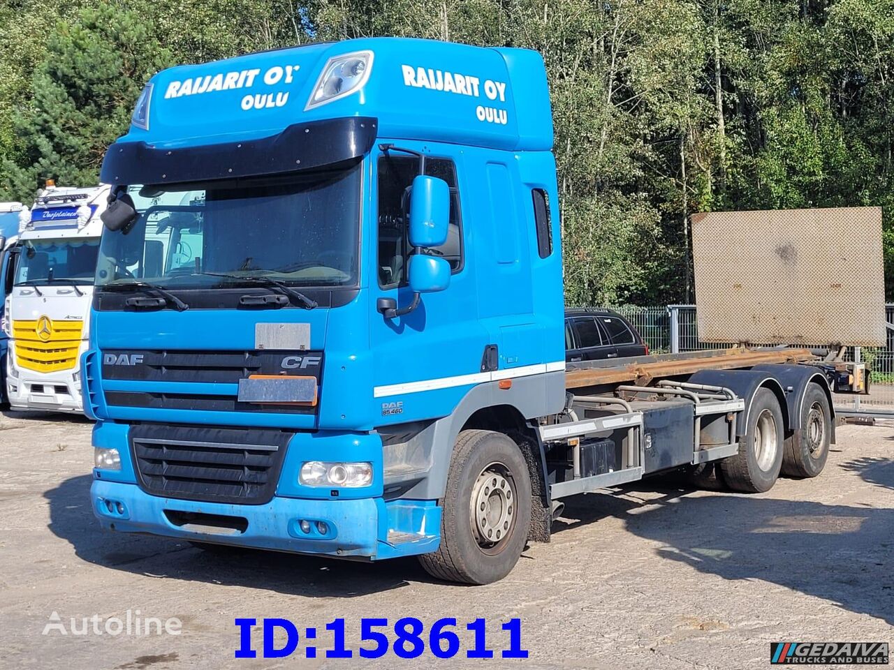 DAF CF 85.460 6x2 Euro5 kamion šasija