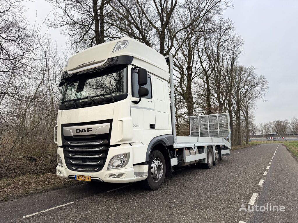 camion châssis DAF DAF XF480 - 6x2 - Machine Transporter / Oprij Vrachtwagen - 2019