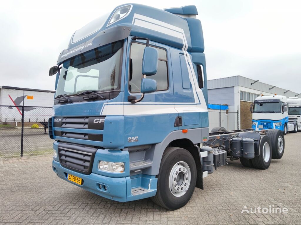 truk sasis DAF FAN CF85.460 6x2/4 SpaceCab Euro5 - Chassis Cabine - SteeringAxl