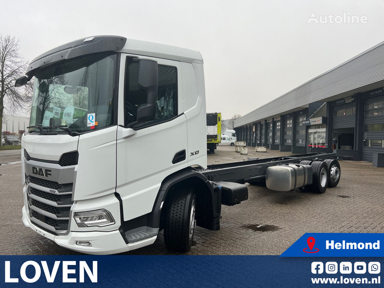 new DAF XD 450 FAN ACC chassis truck