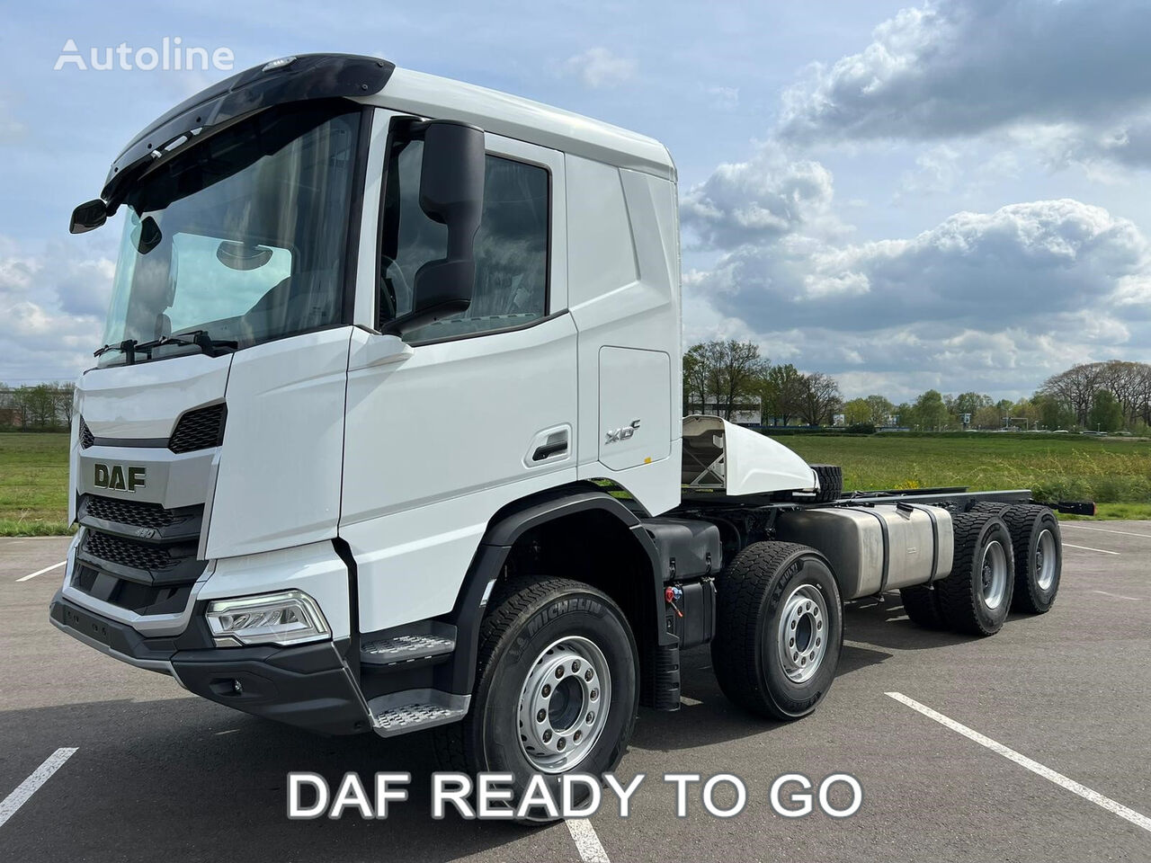 нов камион шаси DAF XDc 450 FAD