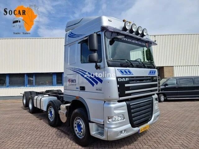 камион шаси DAF XF 105.460 8X2 Manual - Gear NL-Truck (37T) 12 Wheels E5