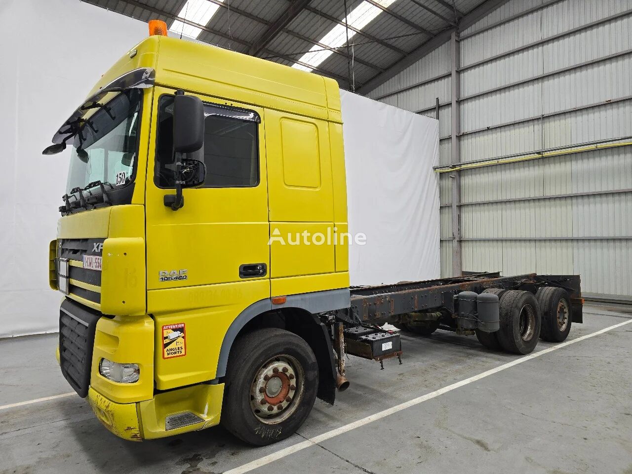 xe tải chassis DAF XF 105.460 EURO 5 / AIRCO / LIFTAS