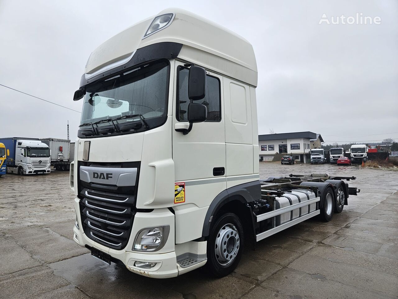 šasi sunkvežimis DAF XF 106.450