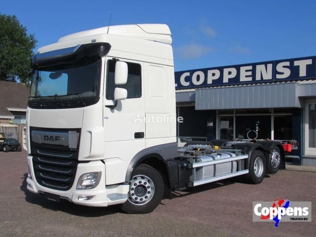 camion châssis DAF XF 106 SC 480 6x2 BDF