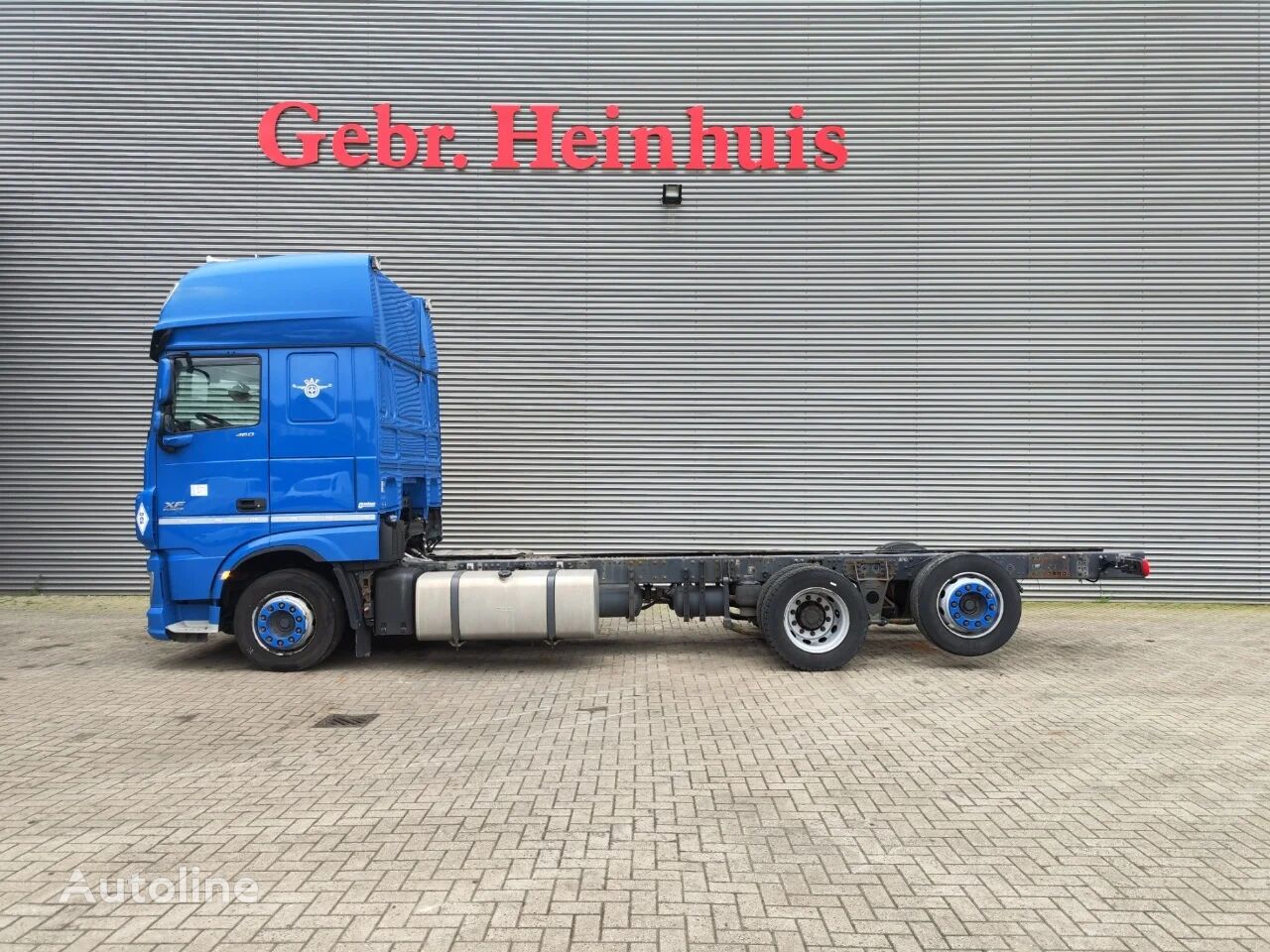 truk sasis DAF XF 460 6x2 Euro 6