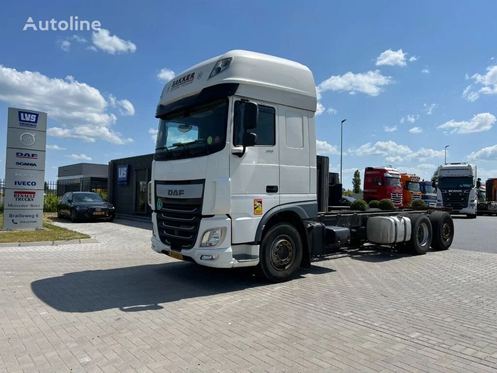 camião chassi DAF XF 460 Super Space Cab 6x2 FAR chassis