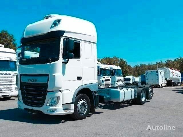 tovornjak šasija DAF XF 460 Superspace 6X2*Retarder*