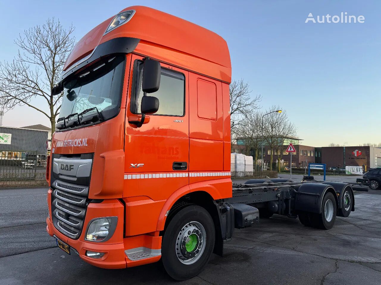 camion şasiu DAF XF 480 6X2 - EURO 6 + LIFT/STEERING AXLE + NIGHT LOCK