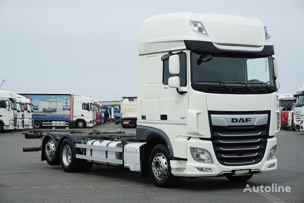 DAF XF 480 / ACC / EURO 6 / SSC / BDF / 7.15 , 7,45 , 7,82 M camión chasis