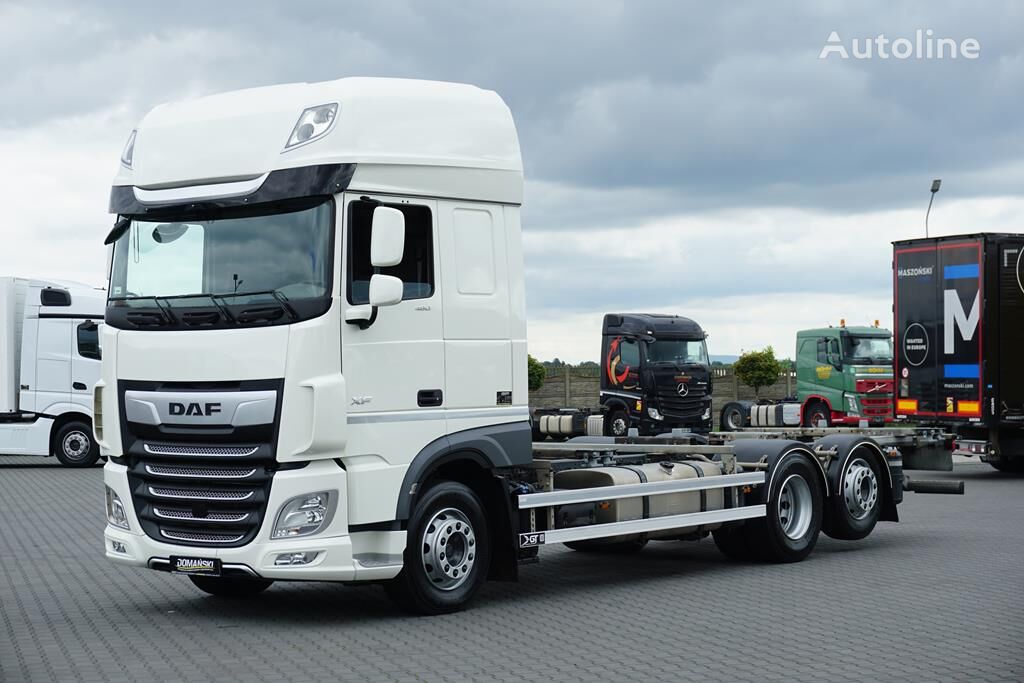 camion châssis DAF XF 480 / ACC / EURO 6 / SSC / BDF / 7.15 , 7,45 , 7,82 M