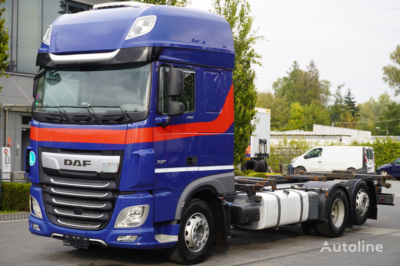 camion châssis DAF XF 480 SSC / E6 / 6×2 / BDF / standard