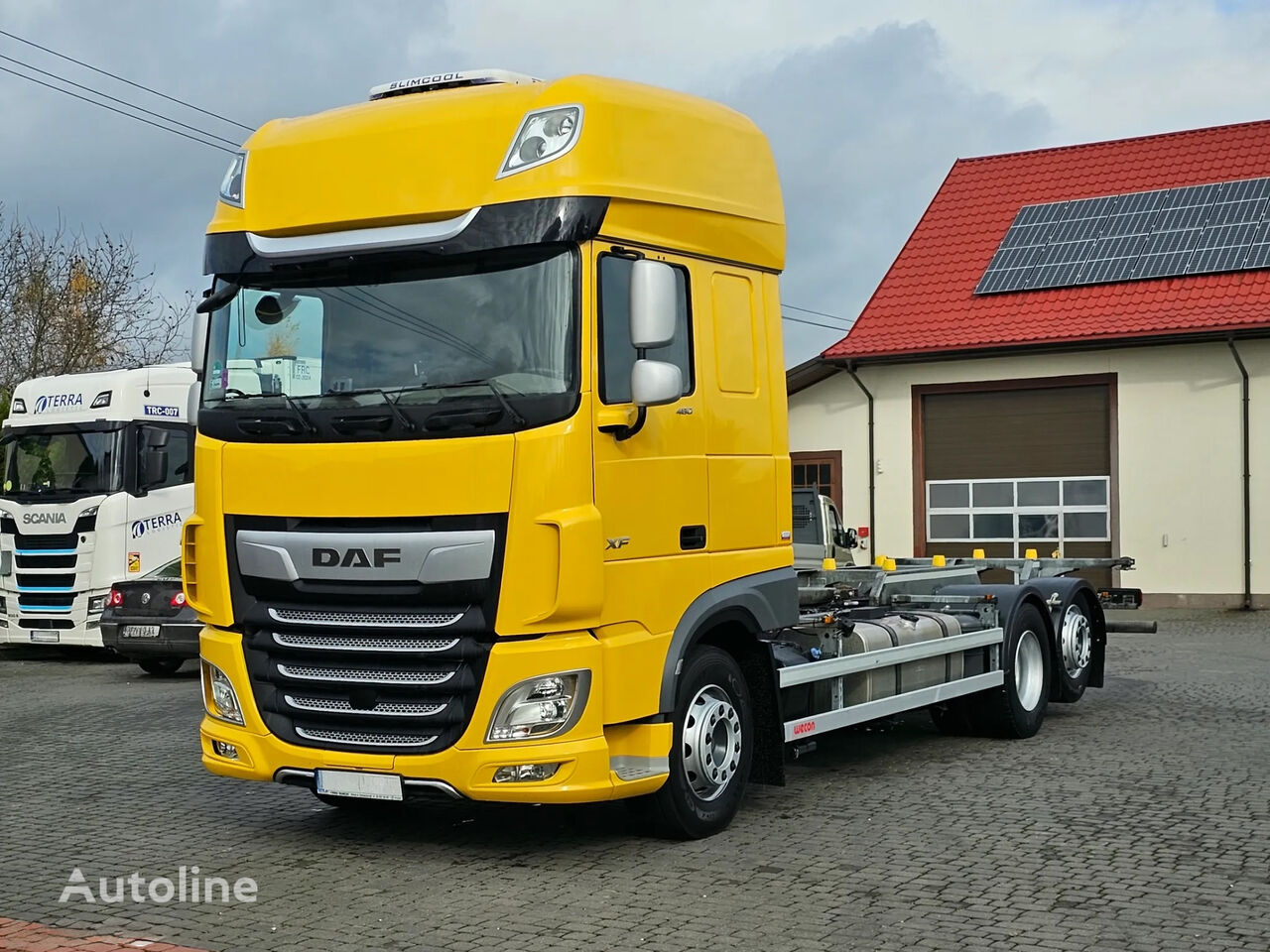 camion şasiu DAF XF 480FT