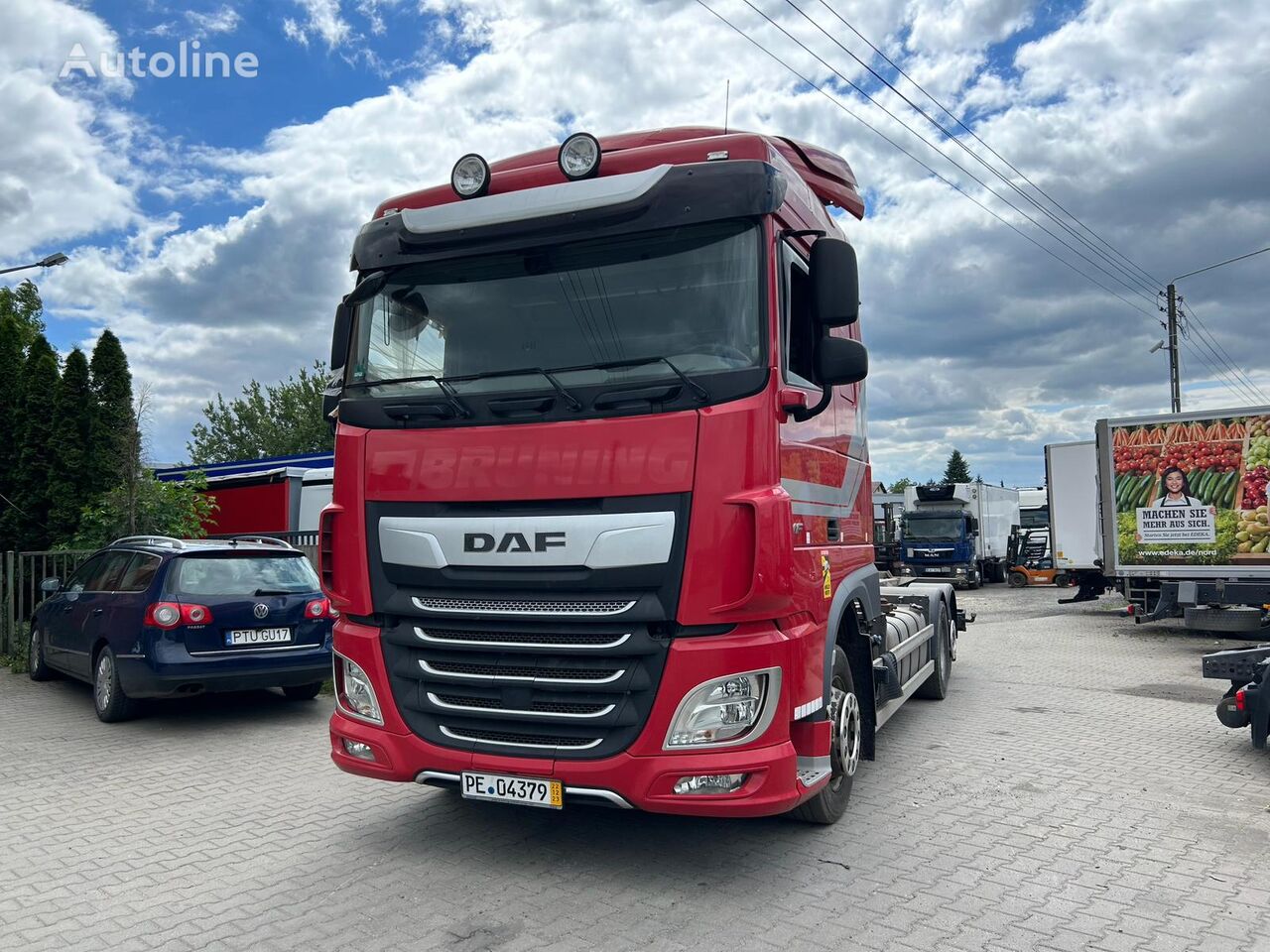 šasi sunkvežimis DAF XF450