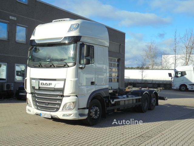 섀시 트럭 DAF XF480 FAR SSC Multiwechsler Standklima Intarder