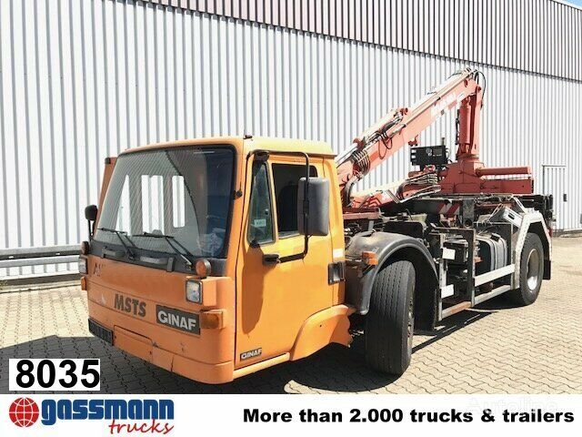 GINAF Andere Ginaf GINC 3030 mit Heckkran Atlas AK 90.1 HDS chassis truck