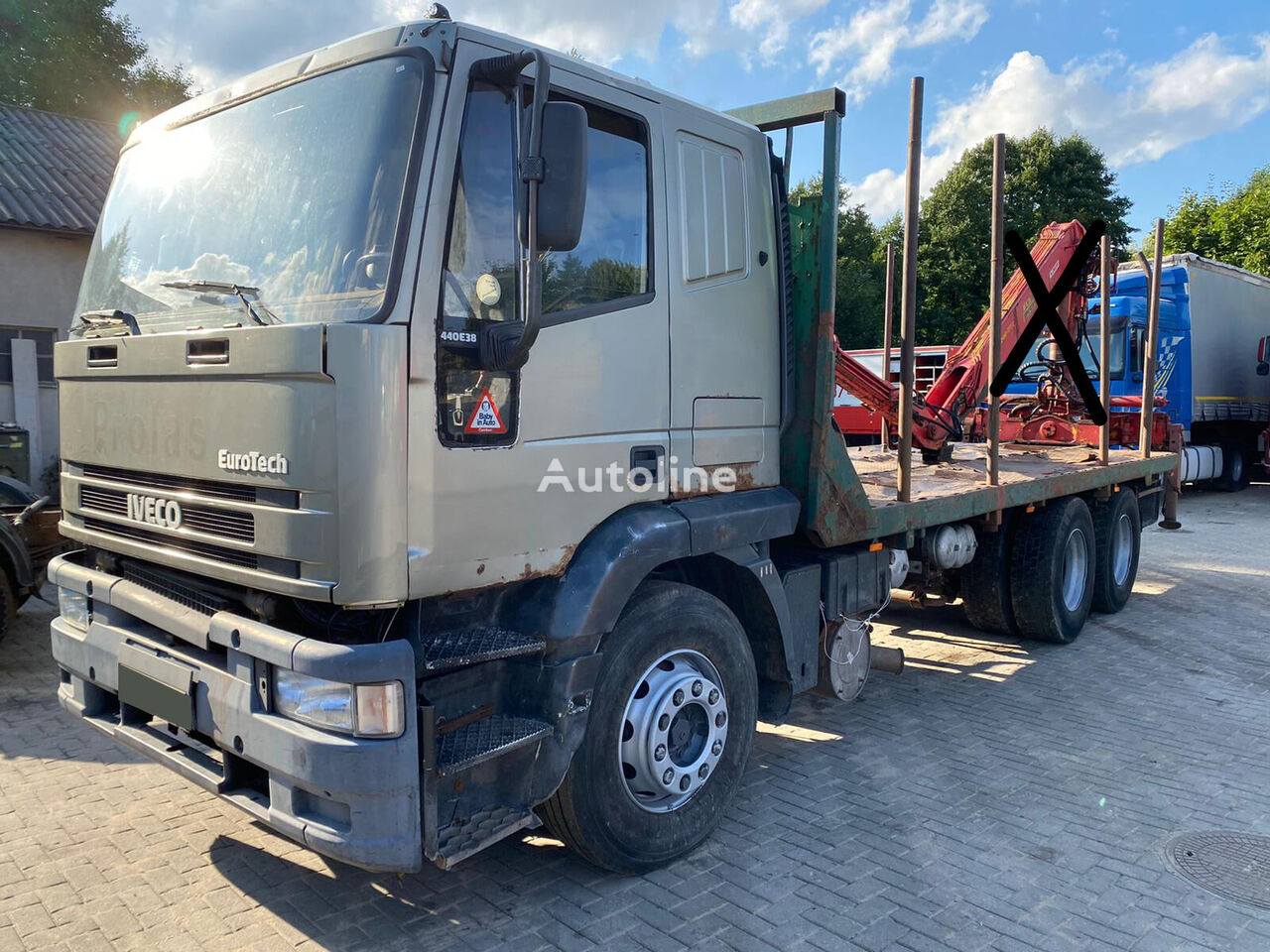 IVECO Eurotech 440E42 6X4 alusta kuorma-auto