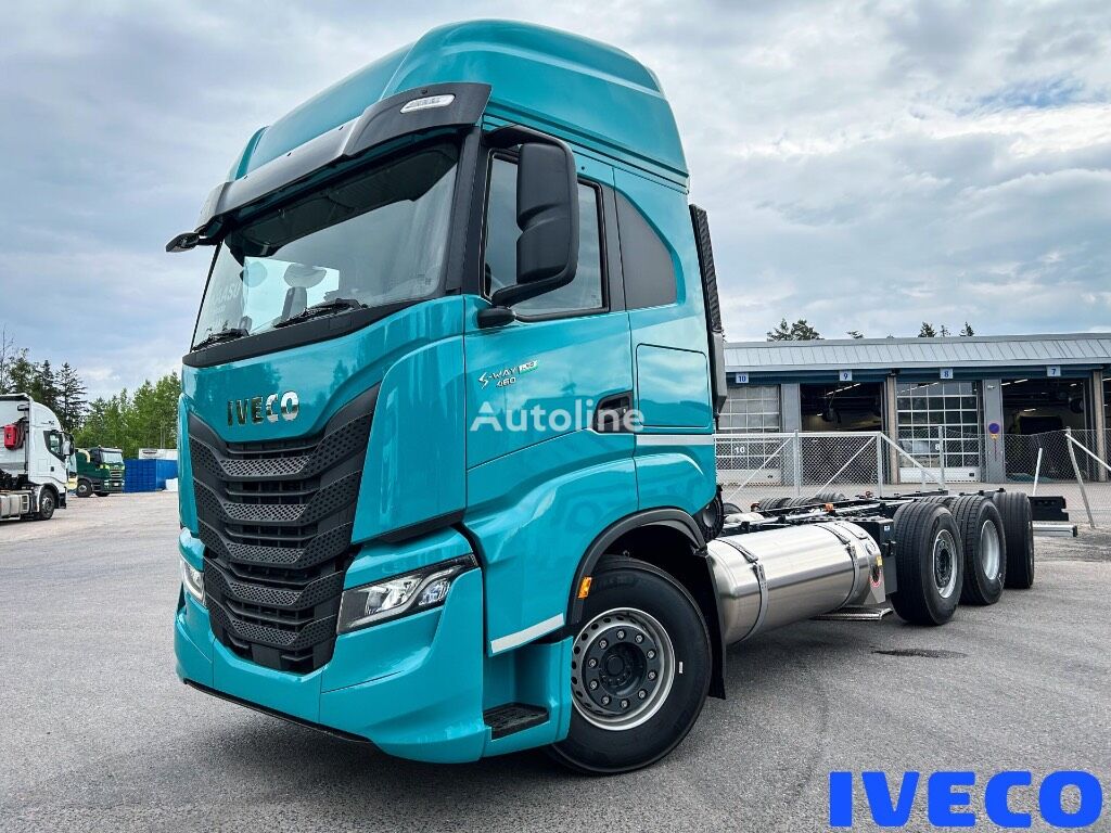 신품 섀시 트럭 IVECO S-Way AS320N46 LNG-Biokaasu 8x2