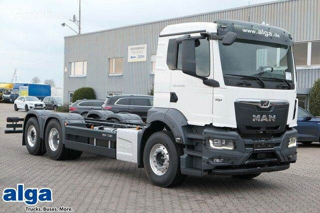 camião chassi MAN 26.480 TGS BL 6x2, Alu-Felgen, Klima, Navi, Lift