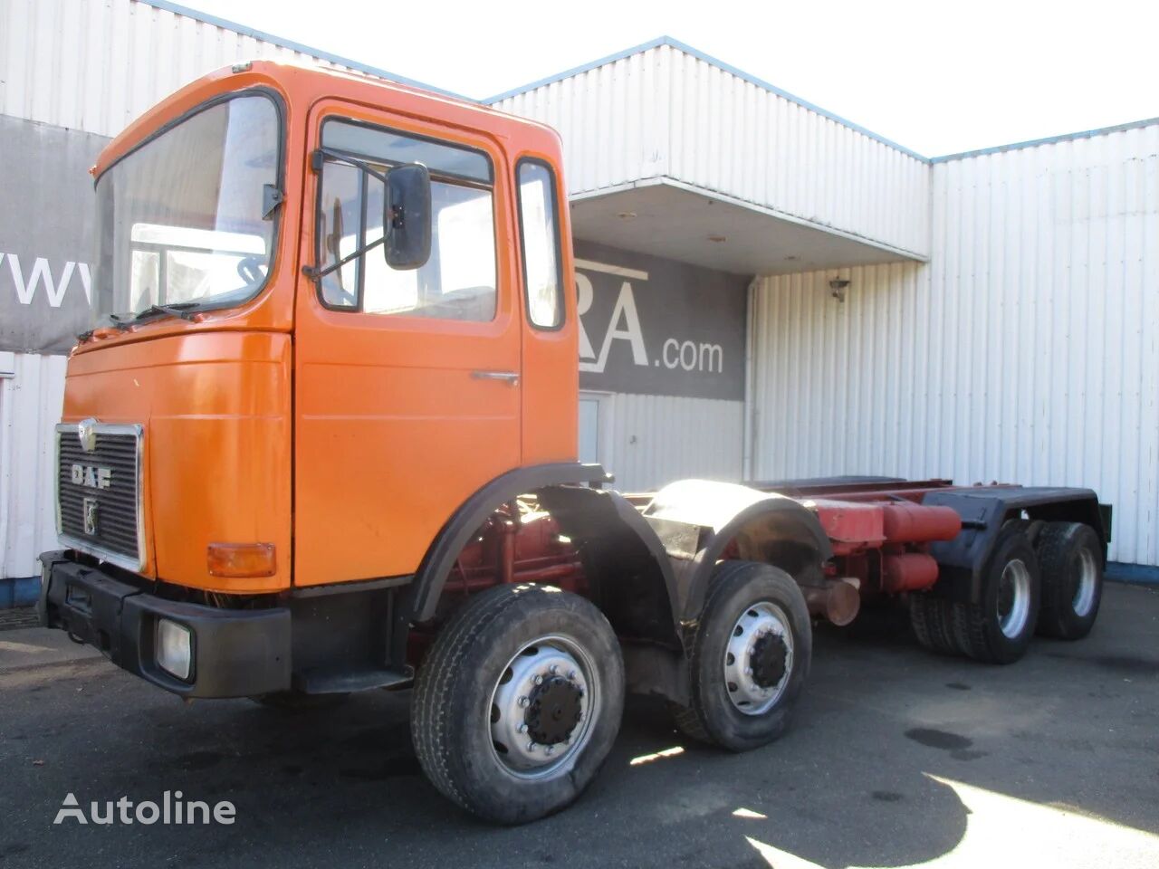 MAN 33.280 VFA , 8x4 , Manual Eaton , Spring suspension , chassis truck