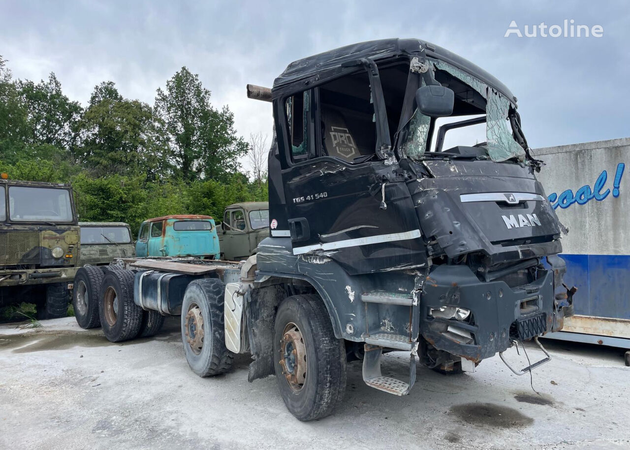 camion telaio MAN 41.540, 8x4, Retarder