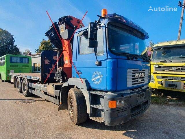 camion châssis MAN F2000 6x4 Platform, Chassis for installation