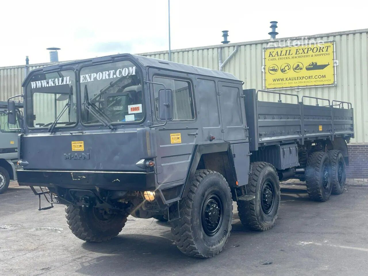 MAN KAT 8x8 V8 Deutz Engine Chassis Cab Low Mileage Good Condition M Fahrgestell LKW - Autoline