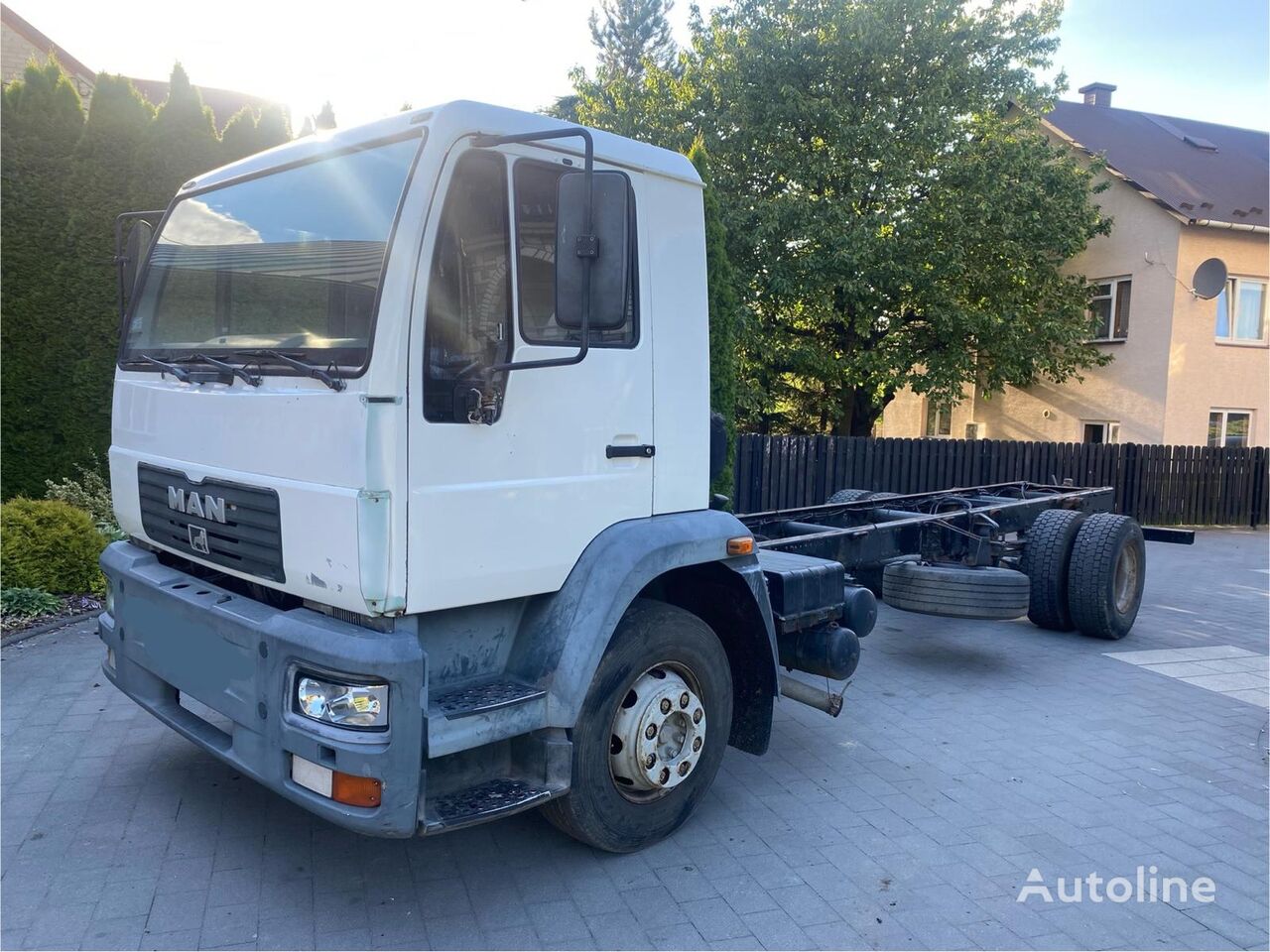 camion châssis MAN LE 15.285 / KRÓTKI / RESOR / DMC 15.000kg / tgm / tgl