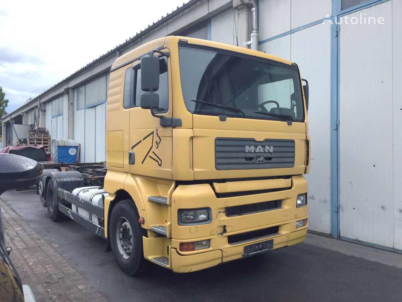 camion şasiu MAN TGA 26.363XL